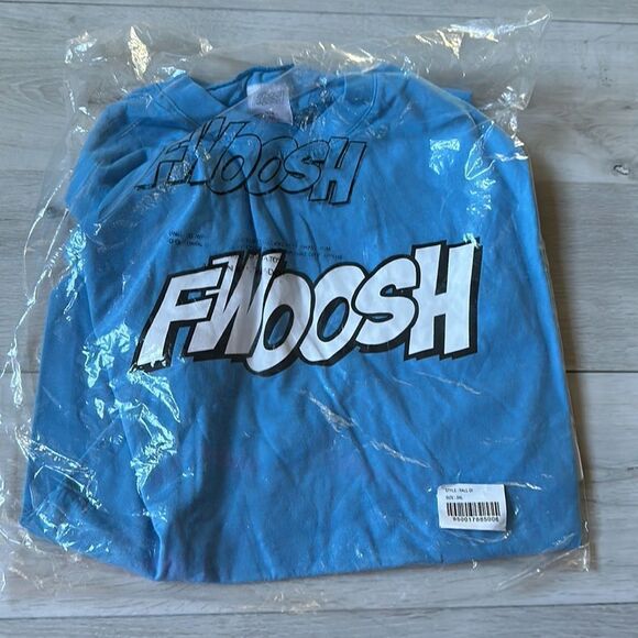 Fwoosh T-shirt size 3XL in light‎ blue NWT - Picture 5 of 7